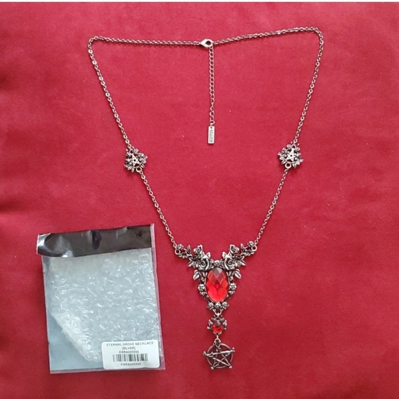 *NWT* Killstar Silver Eternal Grove Necklace - Picture 3 of 3